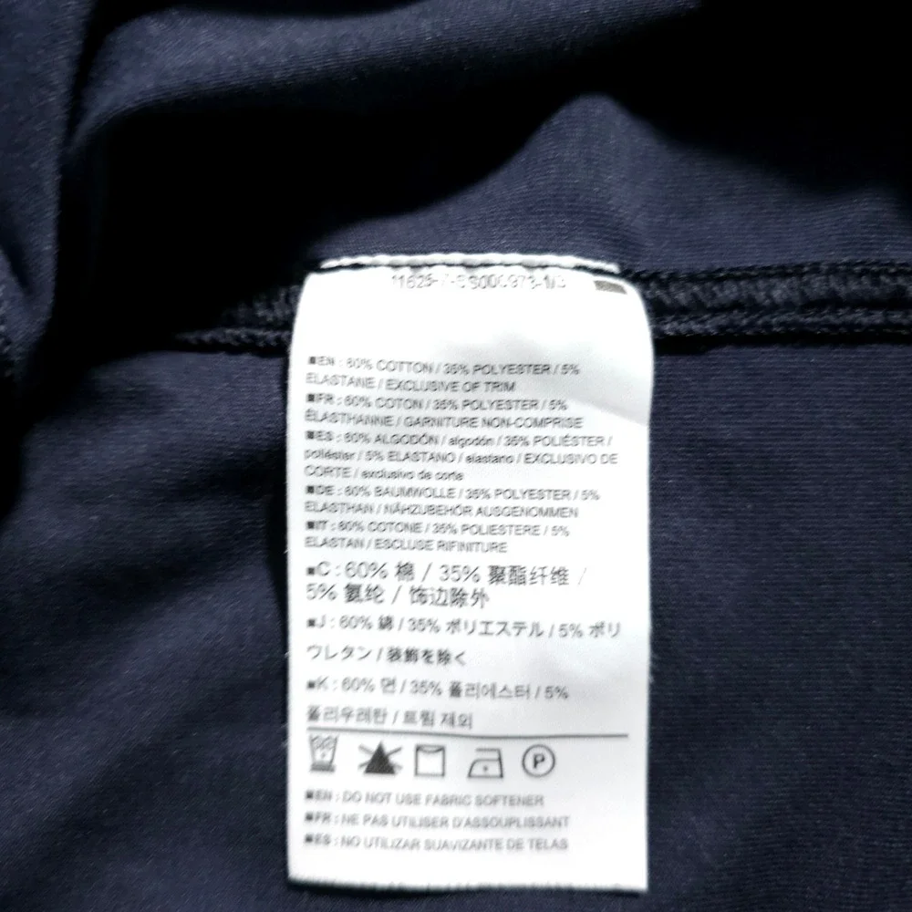 Arcteryx Captive SS Polo Mens Medium Navy Blue Short Sleeve Performance Shirt - Picture 3 of 7